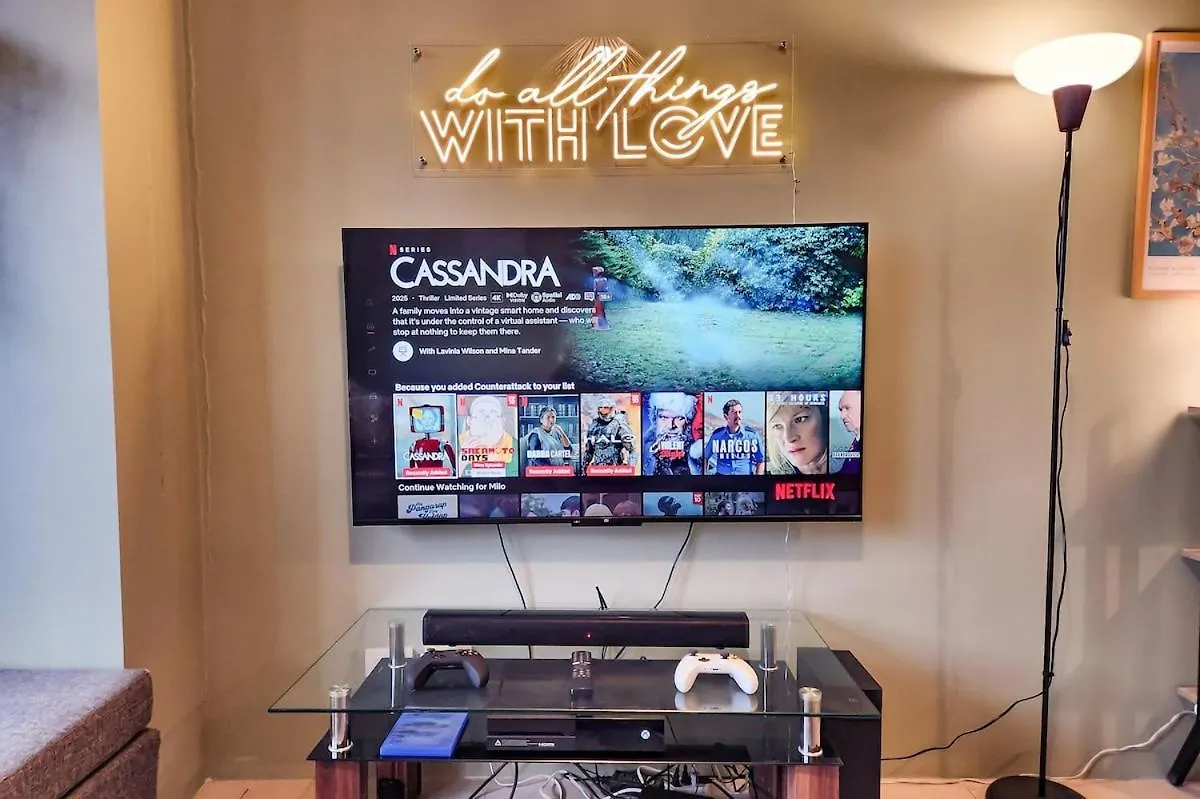 Apartament Artsy 110Sqm 2Br In Moa 200Mbps Wifi Xbox Printer Manila Filipiny